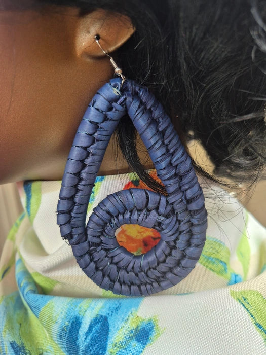 RAFFIA Earrings - Hollow