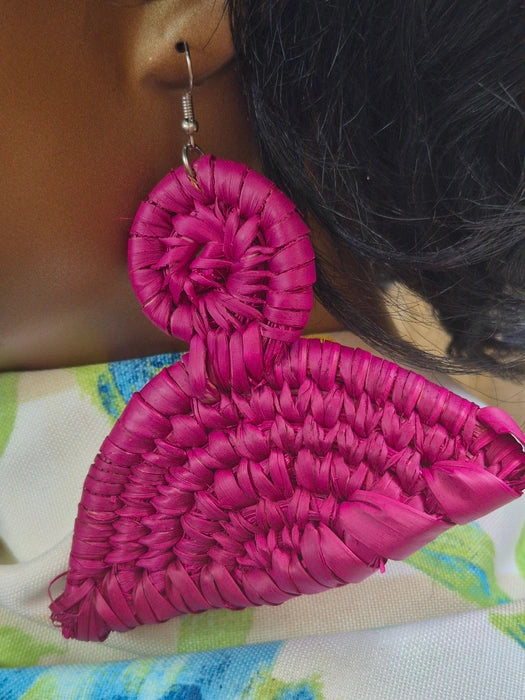 RAFFIA Earrings - Solid