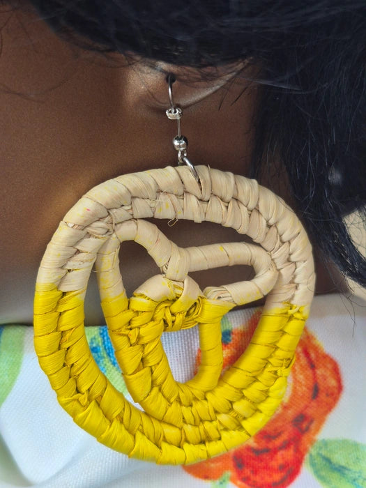 RAFFIA Earrings - Hollow