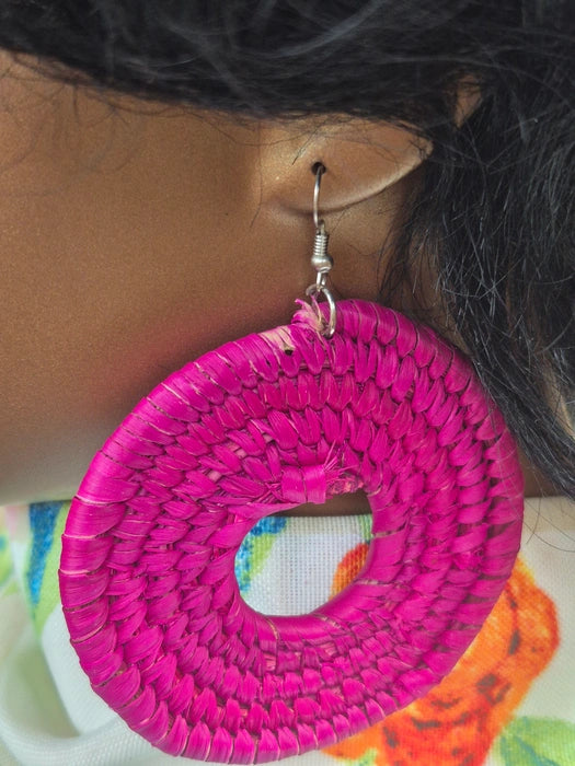 RAFFIA Earrings - Hollow