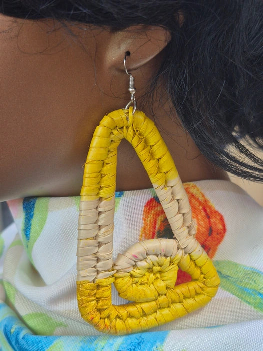 RAFFIA Earrings - Hollow