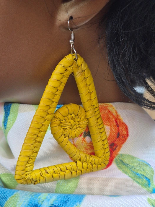 RAFFIA Earrings - Hollow