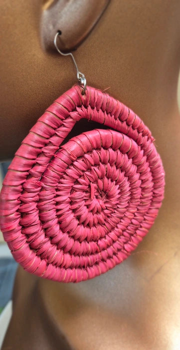 RAFFIA Earrings - Solid