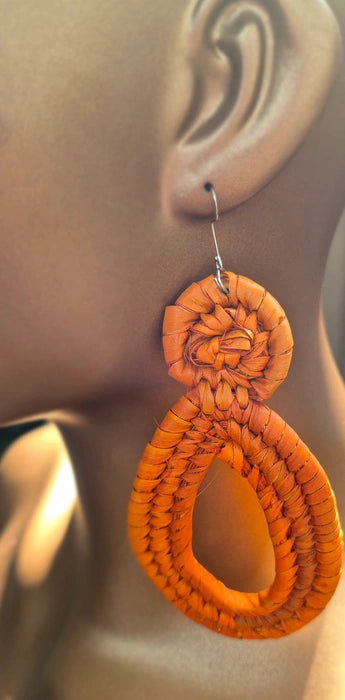 RAFFIA Earrings - Hollow