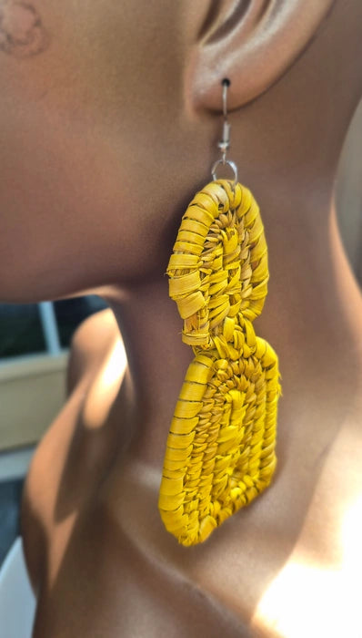 RAFFIA Earrings - Solid
