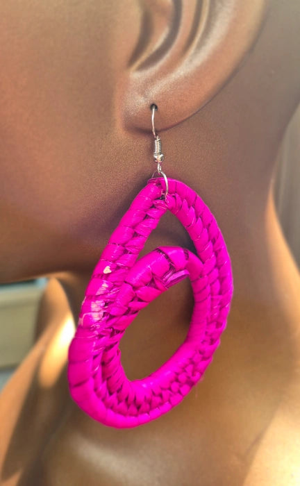 RAFFIA Earrings - Hollow