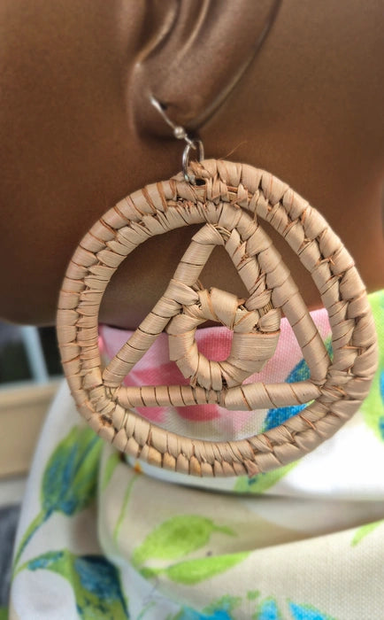 RAFFIA Earrings - Hollow