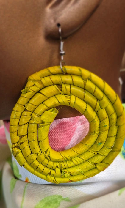 RAFFIA Earrings - Hollow