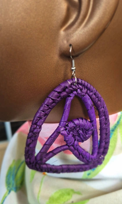 RAFFIA Earrings - Hollow