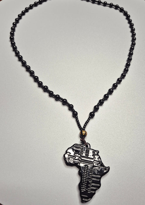 AFRICAN MAP NECKLACE