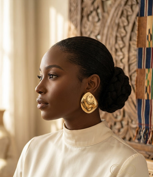 THE HAMMERED BLISS EARRINGS