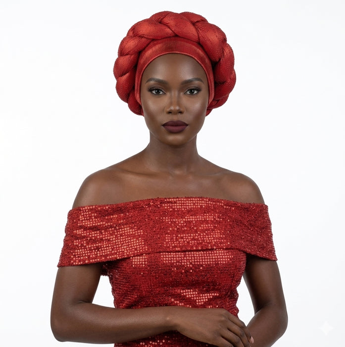 Fatima Braided Turban