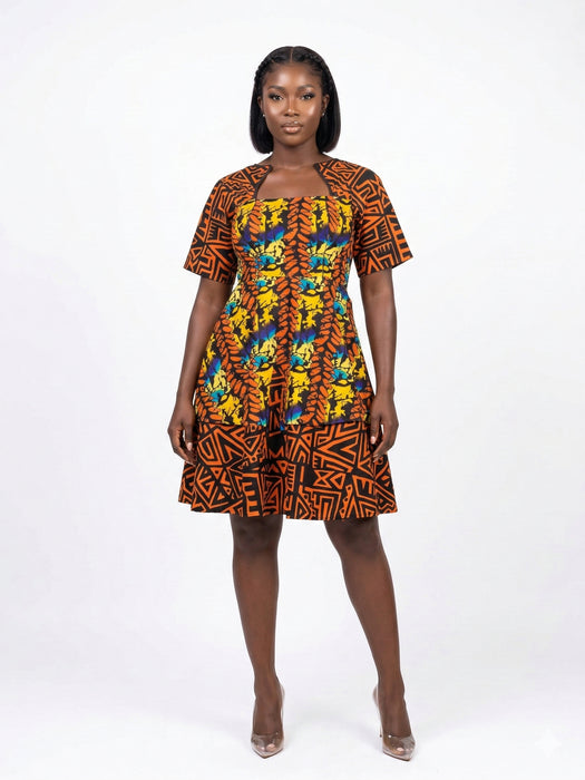 yetunde fully padded dress