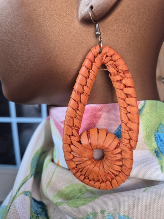 RAFFIA Earrings - Hollow